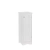 RiverRidge Home Ashland 11 in. W x 13.5 in. D x 32 in. H Slim Single Door Floor Cabinet in White -Bathroom Cabinets Shop white riverridge home linen cabinets 06 143 64 1000