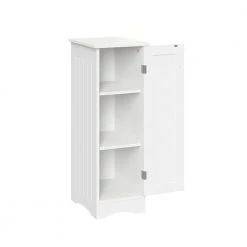 RiverRidge Home Ashland 11 in. W x 13.5 in. D x 32 in. H Slim Single Door Floor Cabinet in White -Bathroom Cabinets Shop white riverridge home linen cabinets 06 143 77 1000