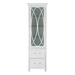 Teamson Home Florence 60 in. H Linen Tower in White -Bathroom Cabinets Shop white teamson home linen cabinets elg 636 c3 1000