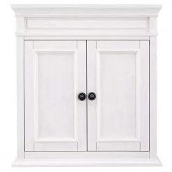 Home Decorators Collection Cailla 26 in. W x 28 in. H Wall Cabinet in White Wash