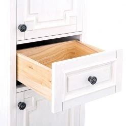 Home Decorators Collection Cailla 20 in. W x 72 in. H Linen Cabinet in White Wash -Bathroom Cabinets Shop white wash home decorators collection linen cabinets ckwl2072 4f 1000