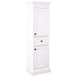 Home Decorators Collection Cailla 20 in. W x 72 in. H Linen Cabinet in White Wash -Bathroom Cabinets Shop white wash home decorators collection linen cabinets ckwl2072 c3 1000