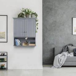 WELLFOR 24 in. W x 28 in. H x 8 in. D Bathroom Storage Wall Cabinet with 1 Glass Doors and Adjustable Shelf in White -Bathroom Cabinets Shop white wellfor bathroom wall cabinets hw hwy 53984wh 31 1000