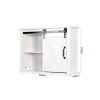 Whatseaso 27.16 in. W x 7.80 in. D x 19.68 in. H MDF Bathroom Wall Cabinet with 2 Adjustable Shelves in White -Bathroom Cabinets Shop white whatseaso bathroom wall cabinets l bs110500606 64 1000