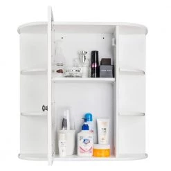 Whatseaso 23.6 in. W x 6.5 in. D x 22.8 in. H Bathroom Storage Wall Cabinet 17 Whatseaso 23.6 in. W x 6.5 in. D x 22.8 in. H Bathroom Storage Wall Cabinet -Bathroom Cabinets Shop white whatseaso bathroom wall cabinets lnn sy110503690 1f 1000