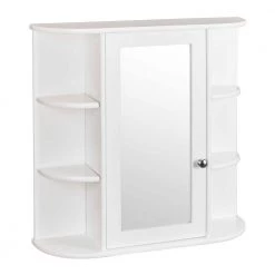 Whatseaso 23.6 in. W x 6.5 in. D x 22.8 in. H Bathroom Storage Wall Cabinet 18 Whatseaso 23.6 in. W x 6.5 in. D x 22.8 in. H Bathroom Storage Wall Cabinet -Bathroom Cabinets Shop white whatseaso bathroom wall cabinets lnn sy110503690 44 1000