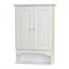 Zenna Home 20.8 in. W x 30.5 in. H Bathroom Storage Wall Cabinet in White -Bathroom Cabinets Shop white zenna home bathroom wall cabinets e9615w 64 1000
