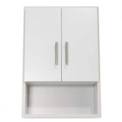 Simplicity by Strasser Slab 18 in. W x 8.5 in. D x 26 in. H Simplicity Wall Cabinet/Toilet Topper/Over the John in Winterset