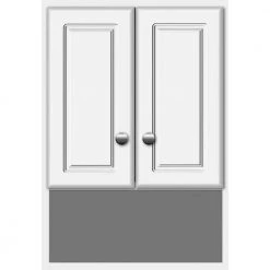 Simplicity by Strasser Ultraline 18 in. W x 8.5 in. D x 26 in. H Simplicity Wall Cabinet/Toilet Topper/Over the John in Winterset